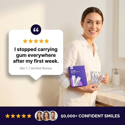 Purple Mouthwash