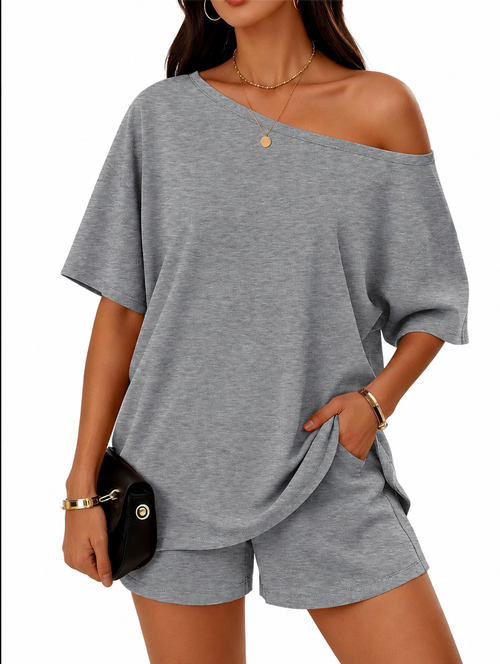 Rovian Top & Shorts 2-Piece Set