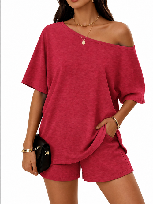 Rovian Top & Shorts 2-Piece Set