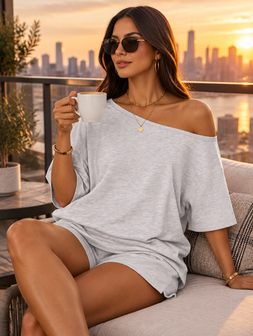 Rovian Top & Shorts 2-Piece Set