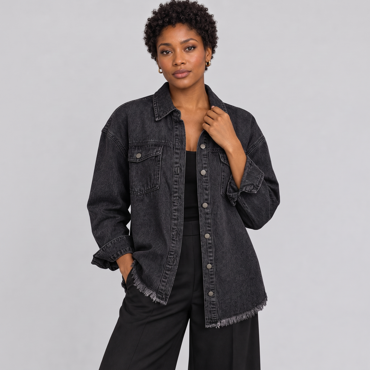 Rovian Washed Denim Shirt