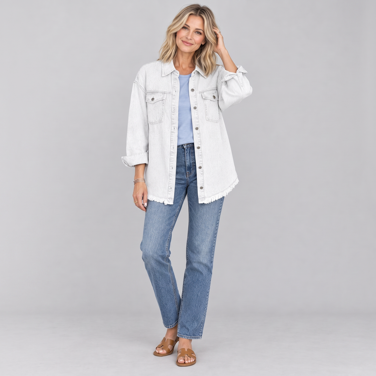 Rovian Washed Denim Shirt